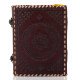 Embossed Double Dragon Handmade A5 Leather Journal Notebook - Brown Embossed Double Dragon Handmade A5 Leather Journal Notebook - Brown