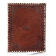 Embossed Tree of Life A5 Unlined Leather Journal Notebook- Brown