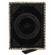 Embossed Sigil Baphomet A5 Leather Journal Notebook- Black