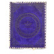 Embossed Sigil Baphomet A5 Leather Journal Notebook- Purple