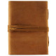 Engraved Tree Of Life A6 Handcrafted genuine buff leather journal