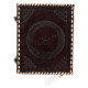 Leather Journal Notebook A5 Embossed Wiccan Pentagram Star Handmade Diary- Brown