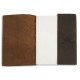 Engraved Moon Wolf A6 Genuine Buff Leather Journal Notebook- Dusky Brown Engraved Moon Wolf A6 Genuine Buff Leather Journal Notebook- Dusky Brown