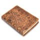 Thar Artefacts Refillable Floral Antique Leather Journal - A6