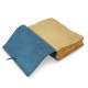 Embossed Russian Design Leather Journal with Decal Pages-Blue