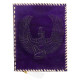 Embossed A5 Egyptian Goddess Isis Leather Journal Notebook with unlined pages- Purple (9x7 inch)