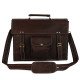 Thar Artefacts 15inch Buff Leather Laptop Bag Office Bussiness Messenger Travel Bag