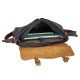 Thar Artefacts 17inch Hybrid Buff Denim Leather Laptop Bag Casual Messenger Bag for Office & College