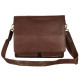 Buff Leather Laptop Bag - 18inch