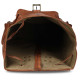 Thar Artefacts Leather Casual Shoulder Backpack 20 inch Multi-Utility Unisex Rucksack for Travelling Hiking Trekking
