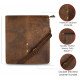 Thar Artefacts Sinewy Leather Crossbody Bag - 11 Inches [Brown]