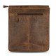 Thar Artefacts Sinewy Leather Crossbody Bag - 11 Inches [Brown]