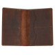 Thar Artefacts Leather Passport Cover Card Cash Wallet Multipurpose Travel Holder