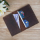 Thar Artefacts Leather Passport Cover Card Cash Wallet Multipurpose Travel Holder
