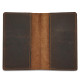 Thar Artefacts Leather Passport Cover with front card holder pockets
