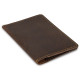 Thar Artefacts Leather Passport Cover with front card holder pockets