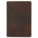 Thar Artefacts Slim Leather Passport Cover Cash Card Wallet Multipurpose Travel Holder- 6X4inches 