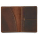 Thar Artefacts Slim Leather Passport Cover Cash Card Wallet Multipurpose Travel Holder- 6X4inches 