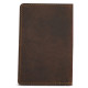 Thar Artefacts Slim Leather Passport Cover Cash Card Wallet Multipurpose Travel Holder- 6X4inches 